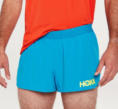 Hoka One One Performance Woven 2" Short - Bermudas Homem Azuis | PT-m3YP6XV